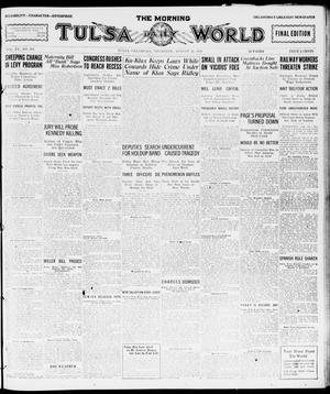 The Morning Tulsa Daily World (Tulsa, Okla.), Vol. 15, No. 314, Ed. 1, Thursday, August 11, 1921