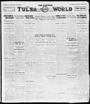 The Morning Tulsa Daily World (Tulsa, Okla.), Vol. 15, No. 255, Ed. 1, Monday, June 13, 1921