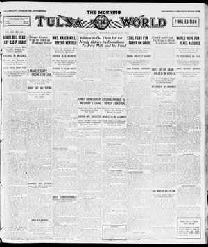 The Morning Tulsa Daily World (Tulsa, Okla.), Vol. 15, No. 285, Ed. 1, Wednesday, July 13, 1921