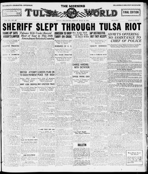 The Morning Tulsa Daily World (Tulsa, Okla.), Vol. 15, No. 287, Ed. 1, Friday, July 15, 1921