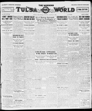 The Morning Tulsa Daily World (Tulsa, Okla.), Vol. 15, No. 312, Ed. 1, Tuesday, August 9, 1921