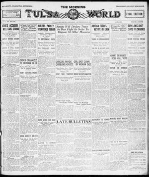 The Morning Tulsa Daily World (Tulsa, Okla.), Vol. 15, No. 261, Ed. 1, Monday, September 26, 1921