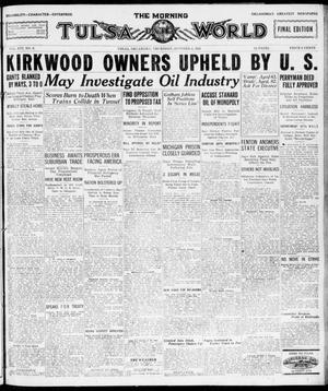 The Morning Tulsa Daily World (Tulsa, Okla.), Vol. 16, No. 6, Ed. 1, Thursday, October 6, 1921