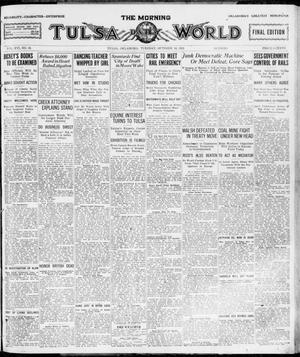 The Morning Tulsa Daily World (Tulsa, Okla.), Vol. 16, No. 18, Ed. 1, Tuesday, October 18, 1921