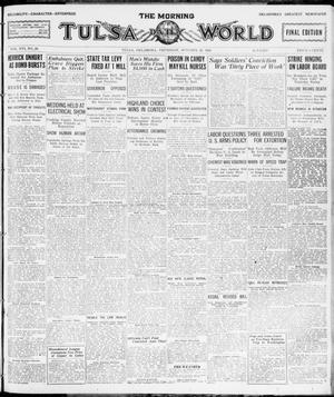 The Morning Tulsa Daily World (Tulsa, Okla.), Vol. 16, No. 20, Ed. 1, Thursday, October 20, 1921