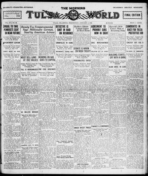 The Morning Tulsa Daily World (Tulsa, Okla.), Vol. 16, No. 96, Ed. 1, Wednesday, January 4, 1922