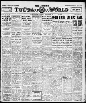 The Morning Tulsa Daily World (Tulsa, Okla.), Vol. 16, No. 139, Ed. 1, Thursday, February 16, 1922