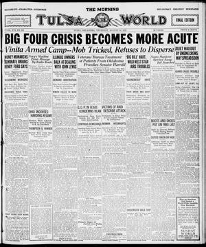 The Morning Tulsa Daily World (Tulsa, Okla.), Vol. 16, No. 313, Ed. 1, Thursday, August 10, 1922