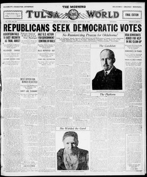 The Morning Tulsa Daily World (Tulsa, Okla.), Vol. 16, No. 332, Ed. 1, Tuesday, August 29, 1922