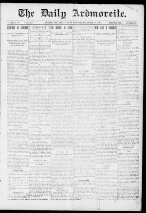 The Daily Ardmoreite. (Ardmore, Indian Terr.), Vol. 11, No. 30, Ed. 1, Sunday, December 13, 1903