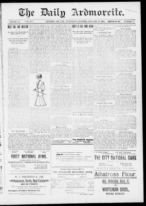The Daily Ardmoreite. (Ardmore, Indian Terr.), Vol. 11, No. 56, Ed. 1, Wednesday, January 13, 1904