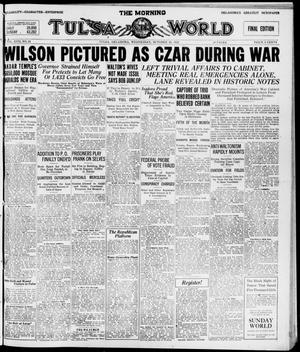 The Morning Tulsa Daily World (Tulsa, Okla.), Vol. 17, No. 24, Ed. 1, Wednesday, October 25, 1922