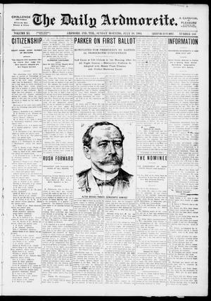 The Daily Ardmoreite. (Ardmore, Indian Terr.), Vol. 11, No. 209, Ed. 1, Sunday, July 10, 1904