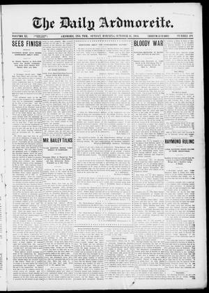 The Daily Ardmoreite. (Ardmore, Indian Terr.), Vol. 11, No. 291, Ed. 1, Sunday, October 16, 1904