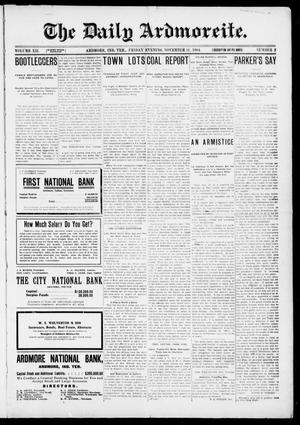 The Daily Ardmoreite. (Ardmore, Indian Terr.), Vol. 12, No. 2, Ed. 1, Friday, November 11, 1904