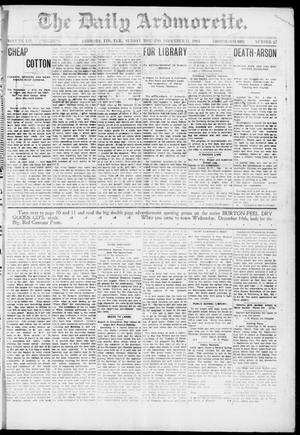 The Daily Ardmoreite. (Ardmore, Indian Terr.), Vol. 12, No. 27, Ed. 1, Sunday, December 11, 1904