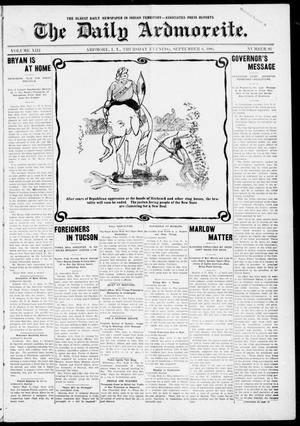 The Daily Ardmoreite. (Ardmore, Indian Terr.), Vol. 13, No. 95, Ed. 1, Thursday, September 6, 1906