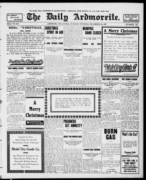 The Daily Ardmoreite. (Ardmore, Okla.), Vol. 14, No. 181, Ed. 1, Tuesday, December 24, 1907