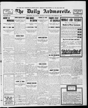 The Daily Ardmoreite. (Ardmore, Okla.), Vol. 14, No. 185, Ed. 1, Monday, December 30, 1907