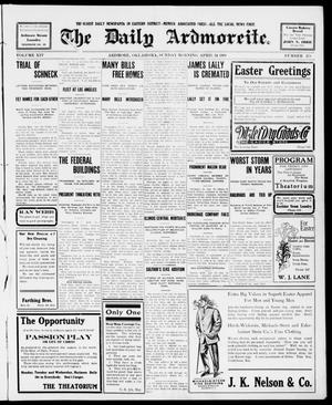 The Daily Ardmoreite. (Ardmore, Okla.), Vol. 14, No. 278, Ed. 1, Sunday, April 19, 1908
