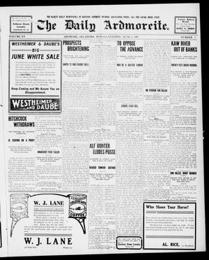 The Daily Ardmoreite. (Ardmore, Okla.), Vol. 15, No. 8, Ed. 1, Monday, June 8, 1908