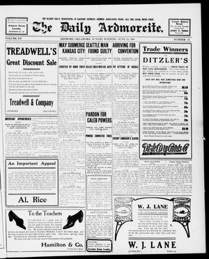 The Daily Ardmoreite. (Ardmore, Okla.), Vol. 15, No. 13, Ed. 1, Sunday, June 14, 1908