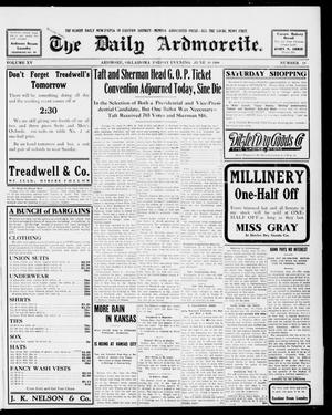 The Daily Ardmoreite. (Ardmore, Okla.), Vol. 15, No. 18, Ed. 1, Friday, June 19, 1908