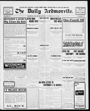 The Daily Ardmoreite. (Ardmore, Okla.), Vol. 15, No. 45, Ed. 1, Monday, July 20, 1908