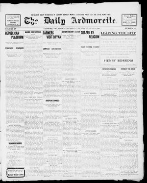 The Daily Ardmoreite. (Ardmore, Okla.), Vol. 15, No. 66, Ed. 1, Thursday, August 13, 1908