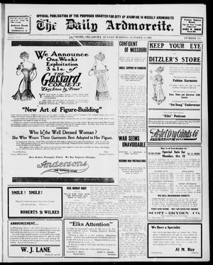 The Daily Ardmoreite. (Ardmore, Okla.), Vol. 15, No. 115, Ed. 1, Sunday, October 11, 1908