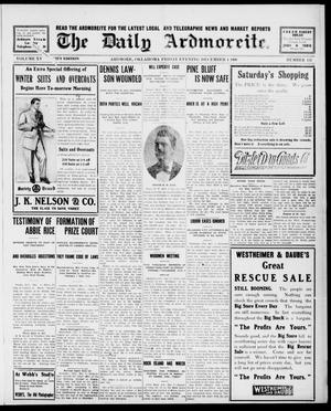 The Daily Ardmoreite. (Ardmore, Okla.), Vol. 15, No. 152, Ed. 1, Friday, December 4, 1908