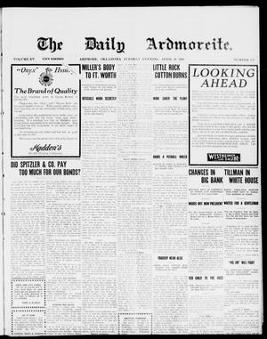 The Daily Ardmoreite. (Ardmore, Okla.), Vol. 15, No. 270, Ed. 1, Tuesday, April 20, 1909