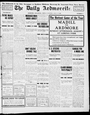 The Daily Ardmoreite. (Ardmore, Okla.), Vol. 16, No. 46, Ed. 1, Friday, July 30, 1909