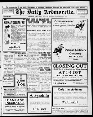The Daily Ardmoreite. (Ardmore, Okla.), Vol. 16, No. 89, Ed. 1, Sunday, September 19, 1909
