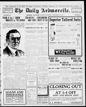 The Daily Ardmoreite. (Ardmore, Okla.), Vol. 16, No. 91, Ed. 1, Tuesday, September 21, 1909