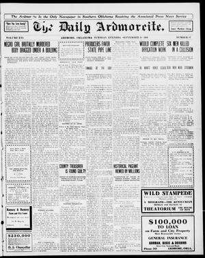 The Daily Ardmoreite. (Ardmore, Okla.), Vol. 16, No. 97, Ed. 1, Tuesday, September 28, 1909