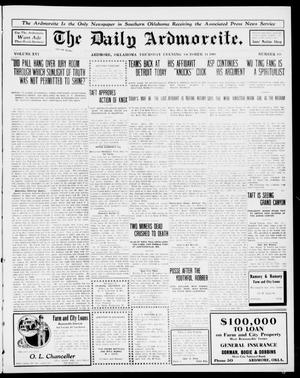 The Daily Ardmoreite. (Ardmore, Okla.), Vol. 16, No. 111, Ed. 1, Thursday, October 14, 1909