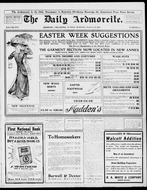 The Daily Ardmoreite. (Ardmore, Okla.), Vol. 16, No. 244, Ed. 1, Sunday, March 20, 1910