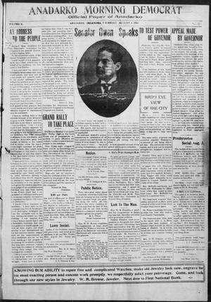 Anadarko Morning Democrat (Anadarko, Okla.), Vol. 10, No. 316, Ed. 1, Thursday, August 1, 1912