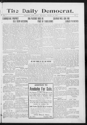 The Daily Democrat. (Anadarko, Okla.), Vol. 1, No. 4, Ed. 1, Thursday, January 24, 1907