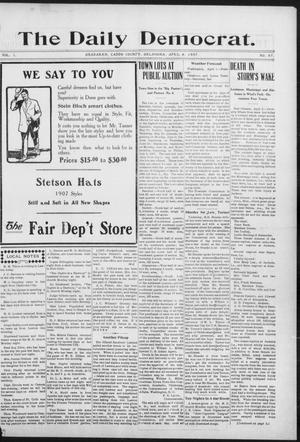 The Daily Democrat. (Anadarko, Okla.), Vol. 1, No. 67, Ed. 1, Saturday, April 6, 1907