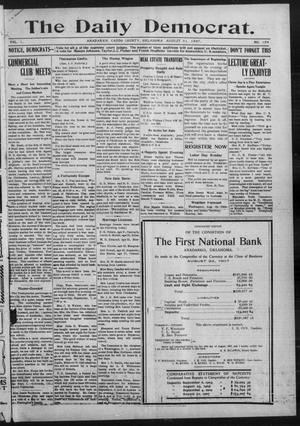 The Daily Democrat. (Anadarko, Okla.), Vol. 1, No. 189, Ed. 1, Saturday, August 31, 1907