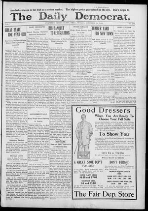 The Daily Democrat. (Anadarko, Okla.), Vol. 7, No. 251, Ed. 1, Monday, November 16, 1908