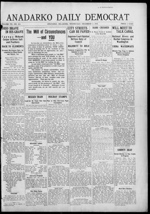 Anadarko Daily Democrat (Anadarko, Okla.), Vol. 7, No. 264, Ed. 1, Wednesday, December 2, 1908