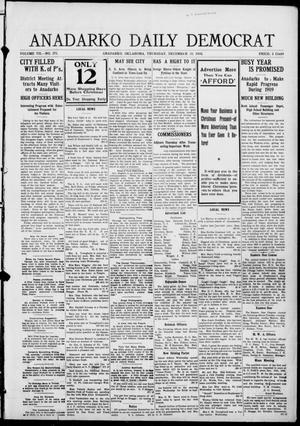 Anadarko Daily Democrat (Anadarko, Okla.), Vol. 7, No. 271, Ed. 1, Thursday, December 10, 1908