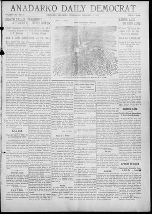 Anadarko Daily Democrat (Anadarko, Okla.), Vol. 8, No. 17, Ed. 1, Wednesday, February 17, 1909