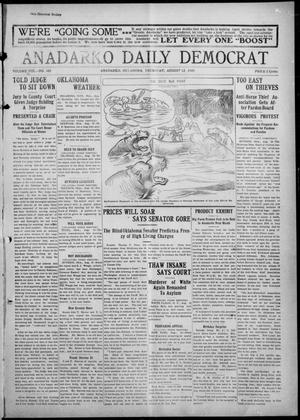 Anadarko Daily Democrat (Anadarko, Okla.), Vol. 8, No. 165, Ed. 1, Thursday, August 12, 1909