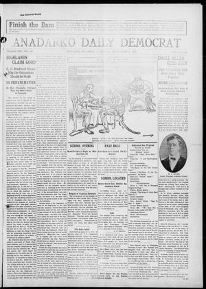 Anadarko Daily Democrat (Anadarko, Okla.), Vol. 8, No. 190, Ed. 1, Saturday, September 11, 1909
