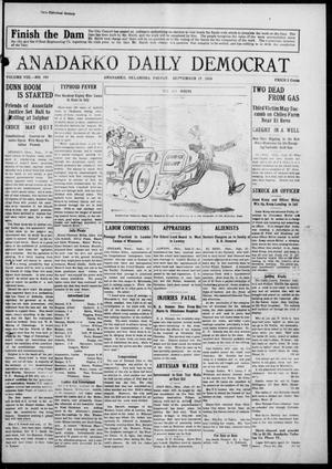 Anadarko Daily Democrat (Anadarko, Okla.), Vol. 8, No. 195, Ed. 1, Friday, September 17, 1909