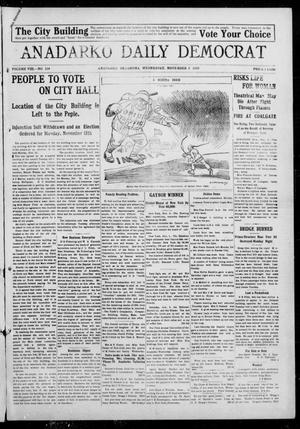 Anadarko Daily Democrat (Anadarko, Okla.), Vol. 8, No. 234, Ed. 1, Wednesday, November 3, 1909
